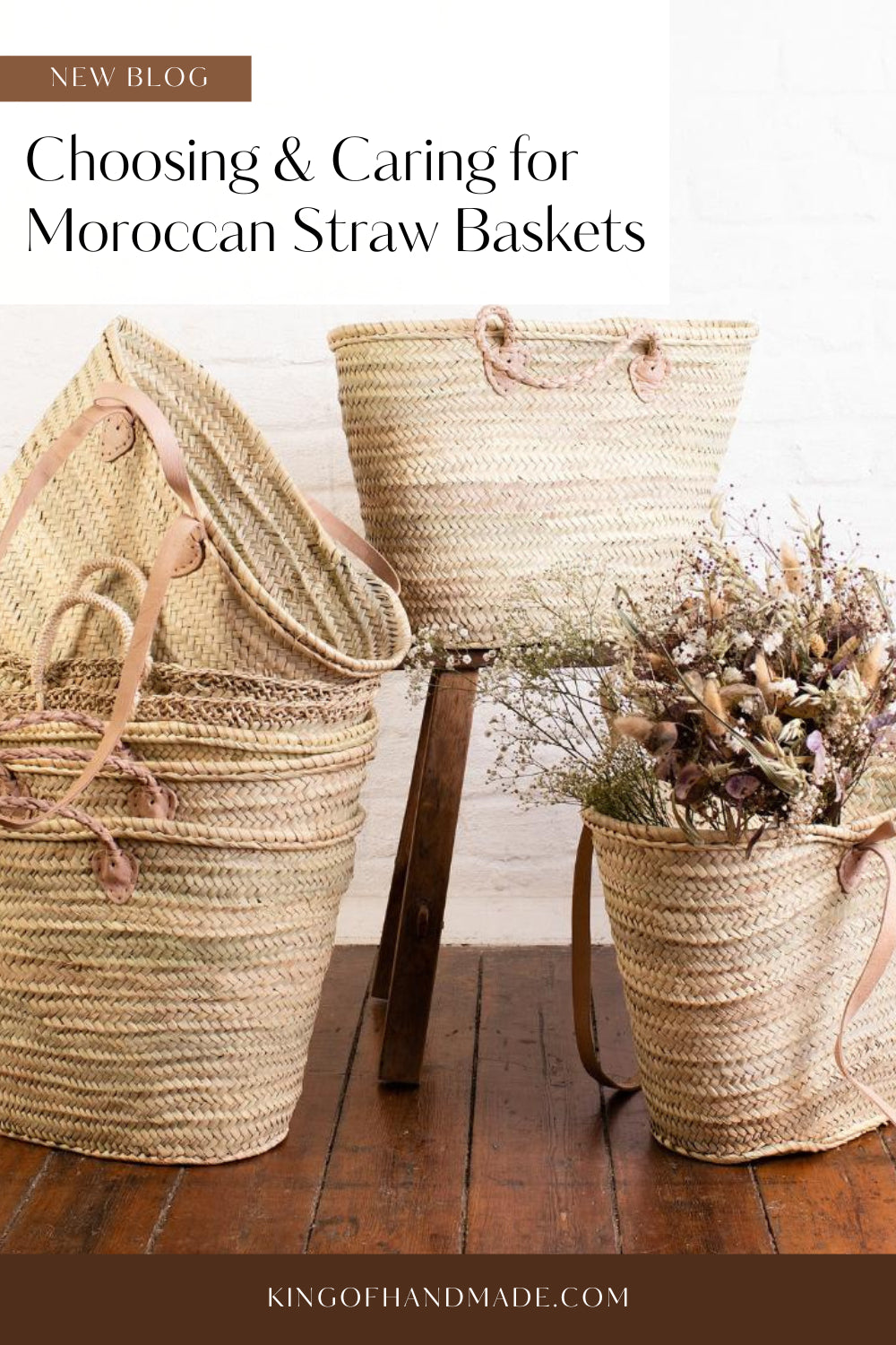Choosing & Caring for Moroccan Straw Baskets