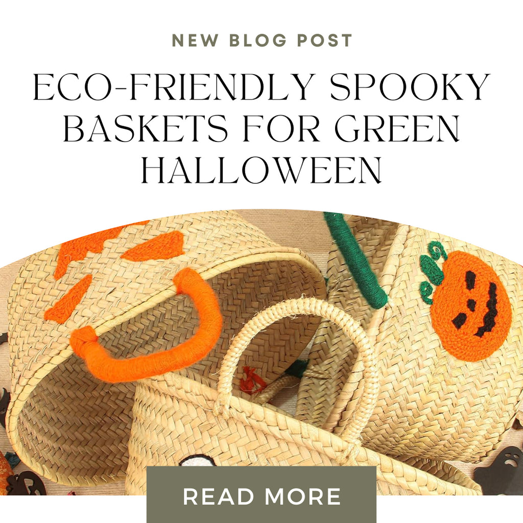 Eco-Friendly Spooky Baskets for Green Halloween