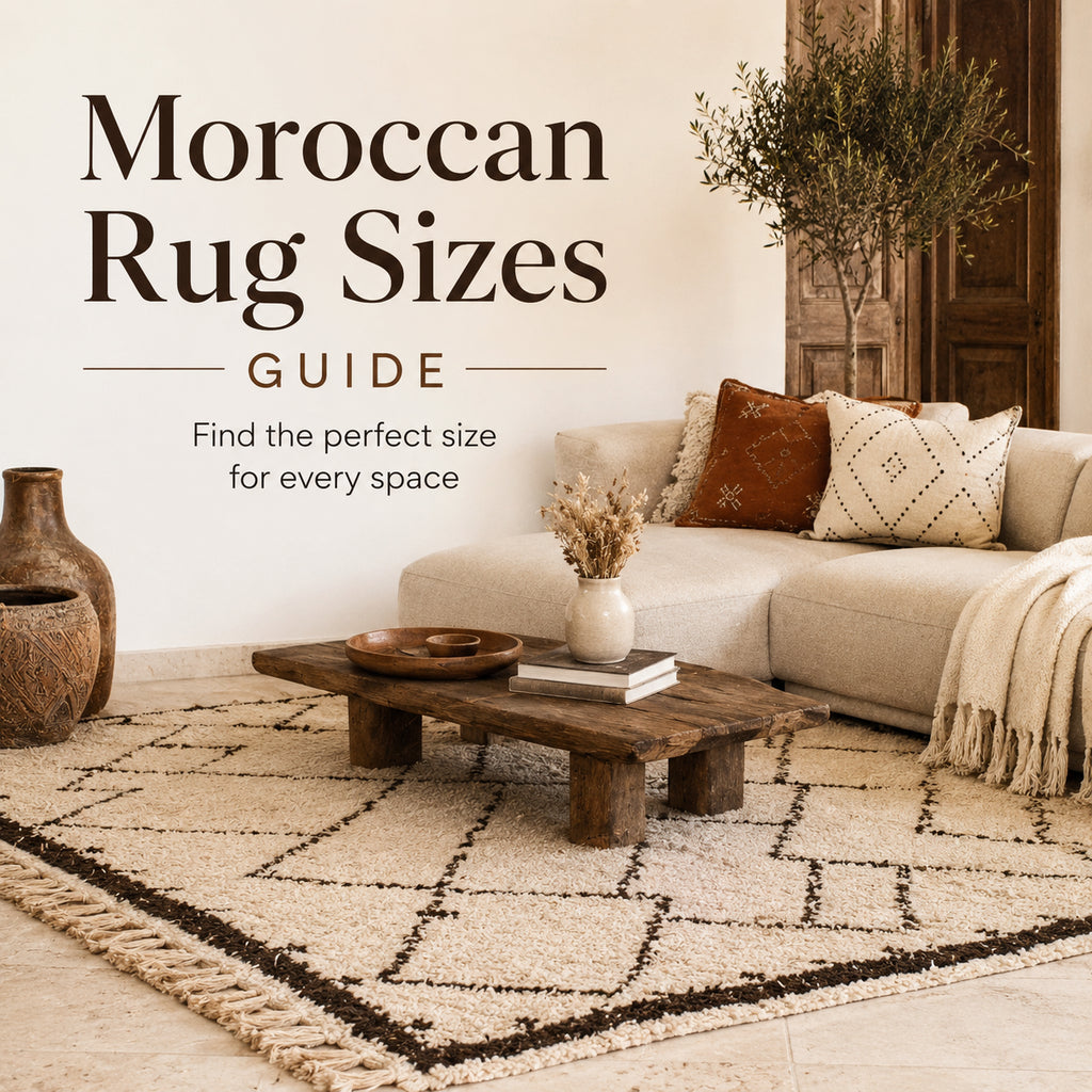The Ultimate Guide to Moroccan Rug Sizes: Which One Fits Your Room?
