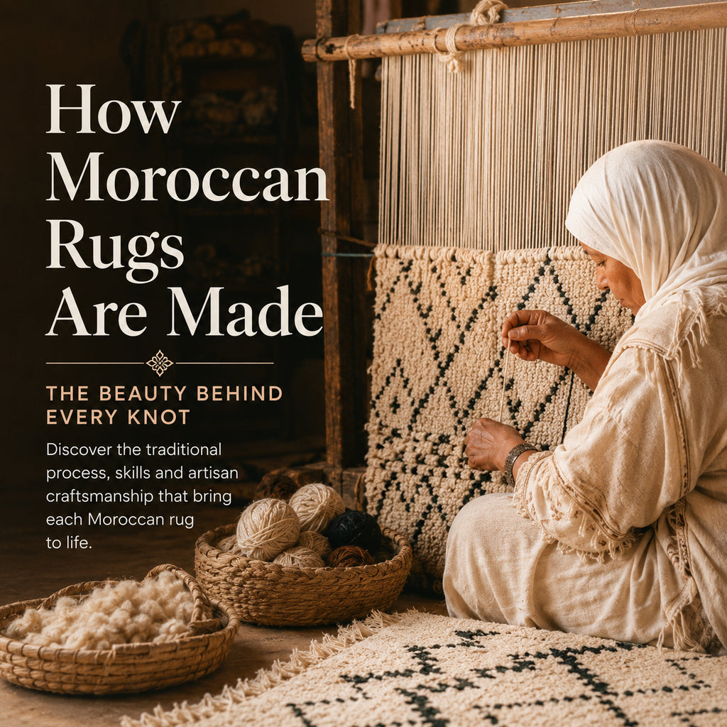How Artisans Make Moroccan Rugs in the Atlas Mountains