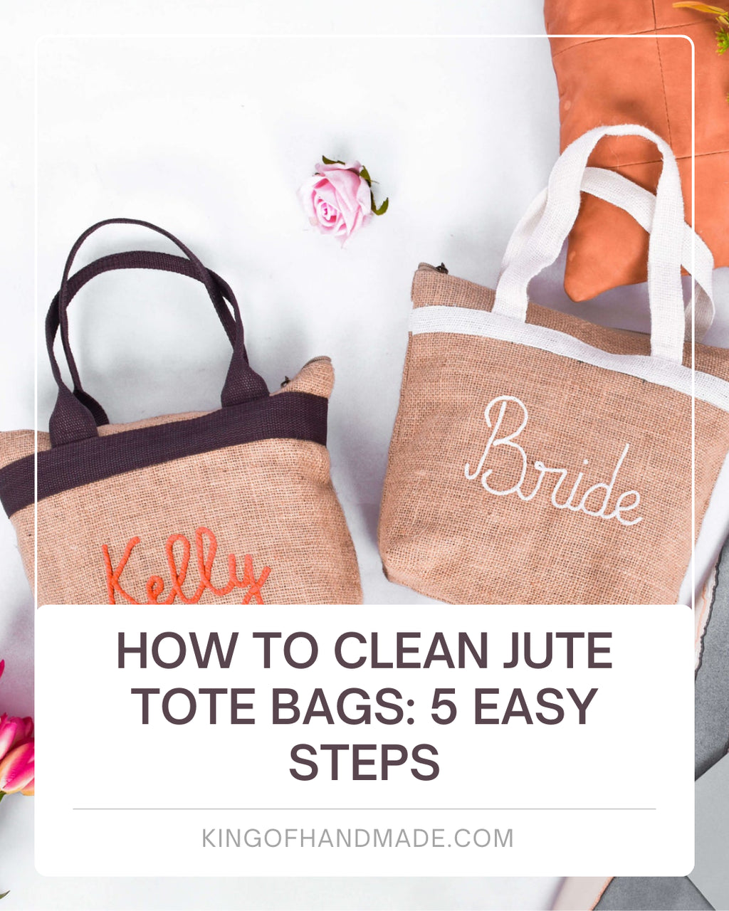 How to Clean Jute Tote Bags: 5 Easy Steps