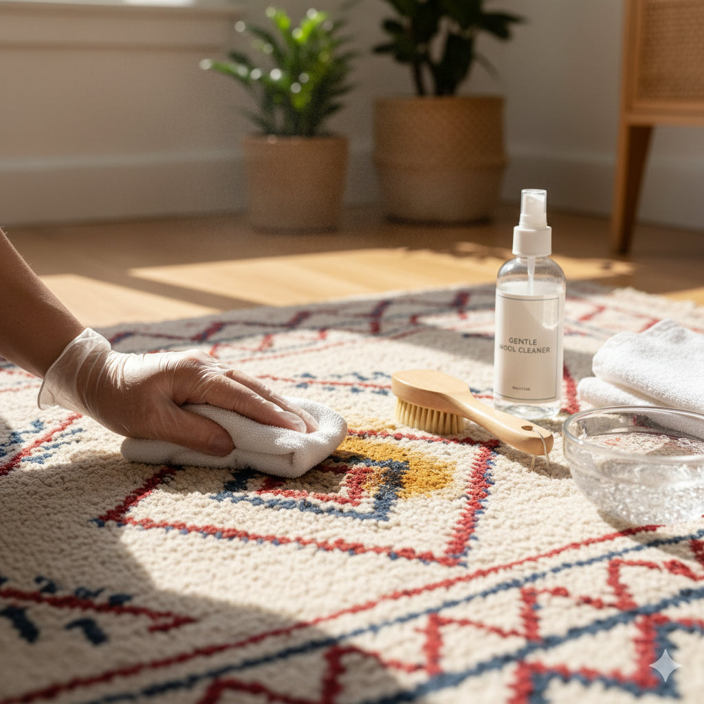How to Remove Stains from Wool Rugs Without Damage