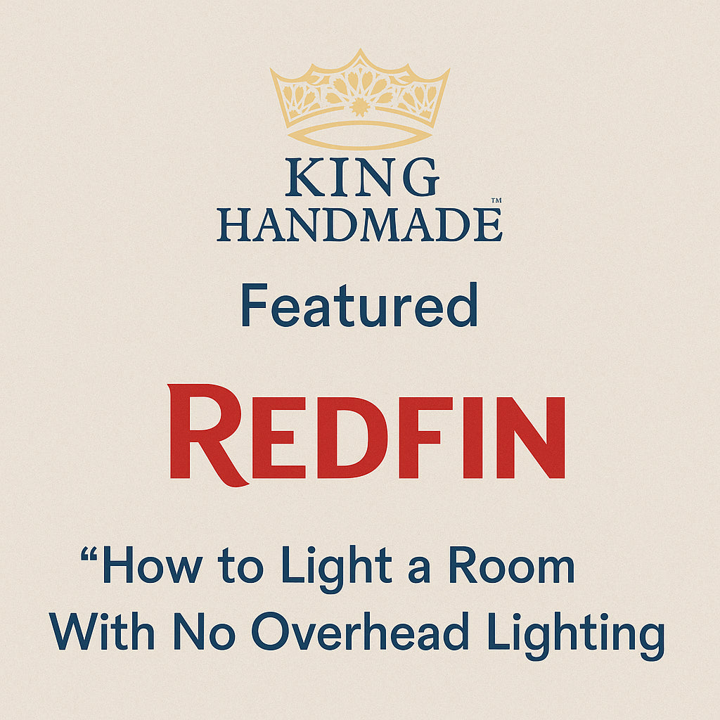 Redfin x King of Handmade: Stylish Lighting Solutions for Every Home