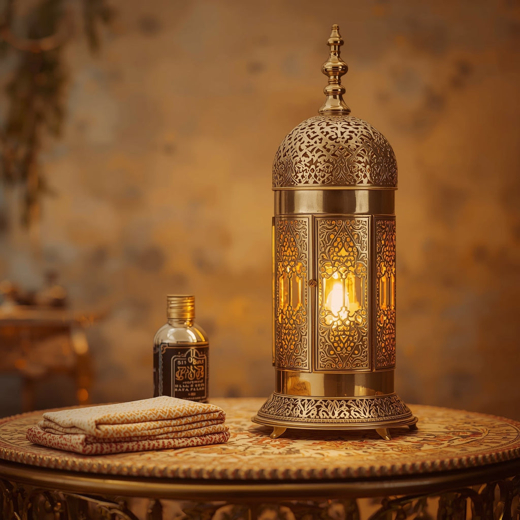How to Polish and Care for Aged Brass Moroccan Lamps