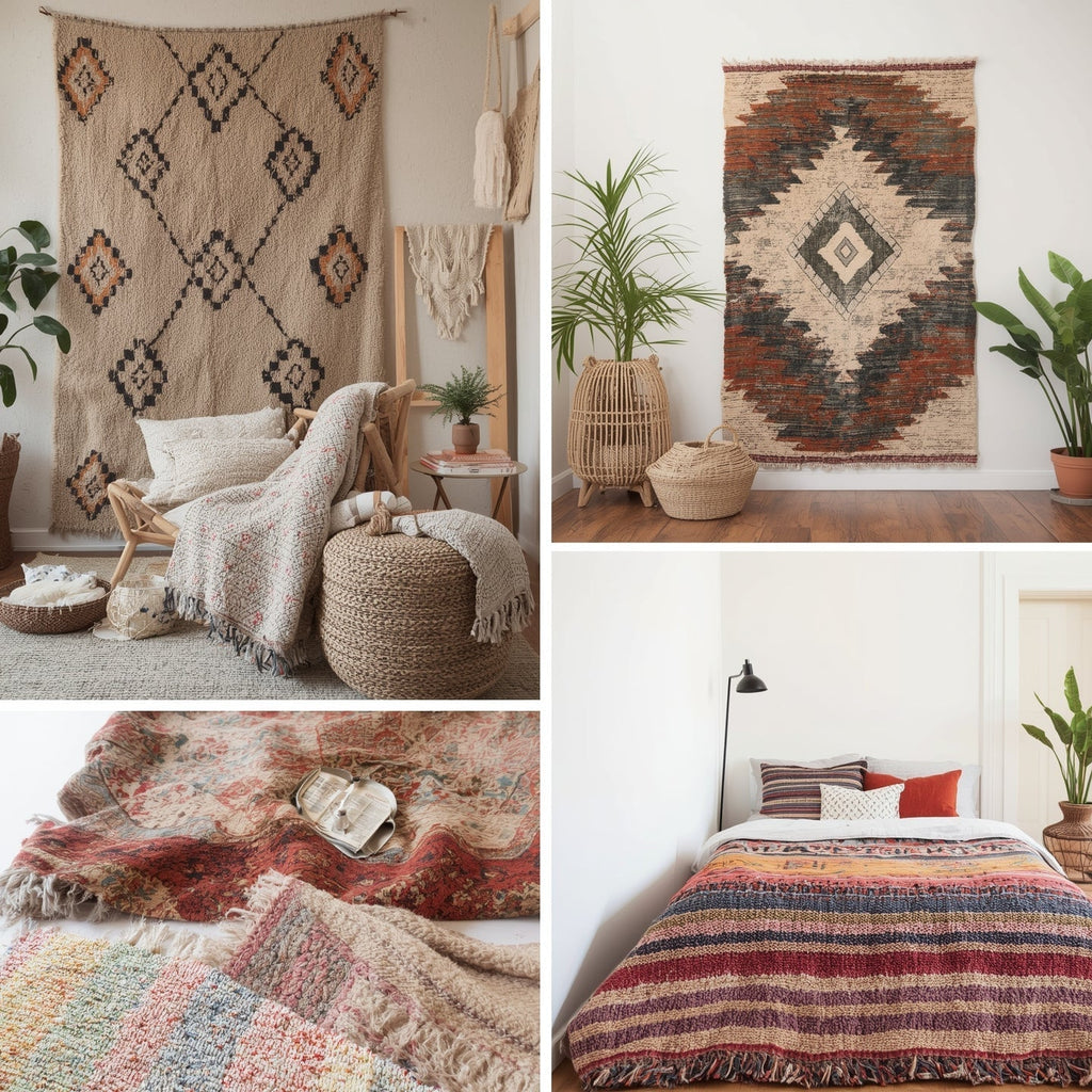 Types of Moroccan Rugs and their different Uses