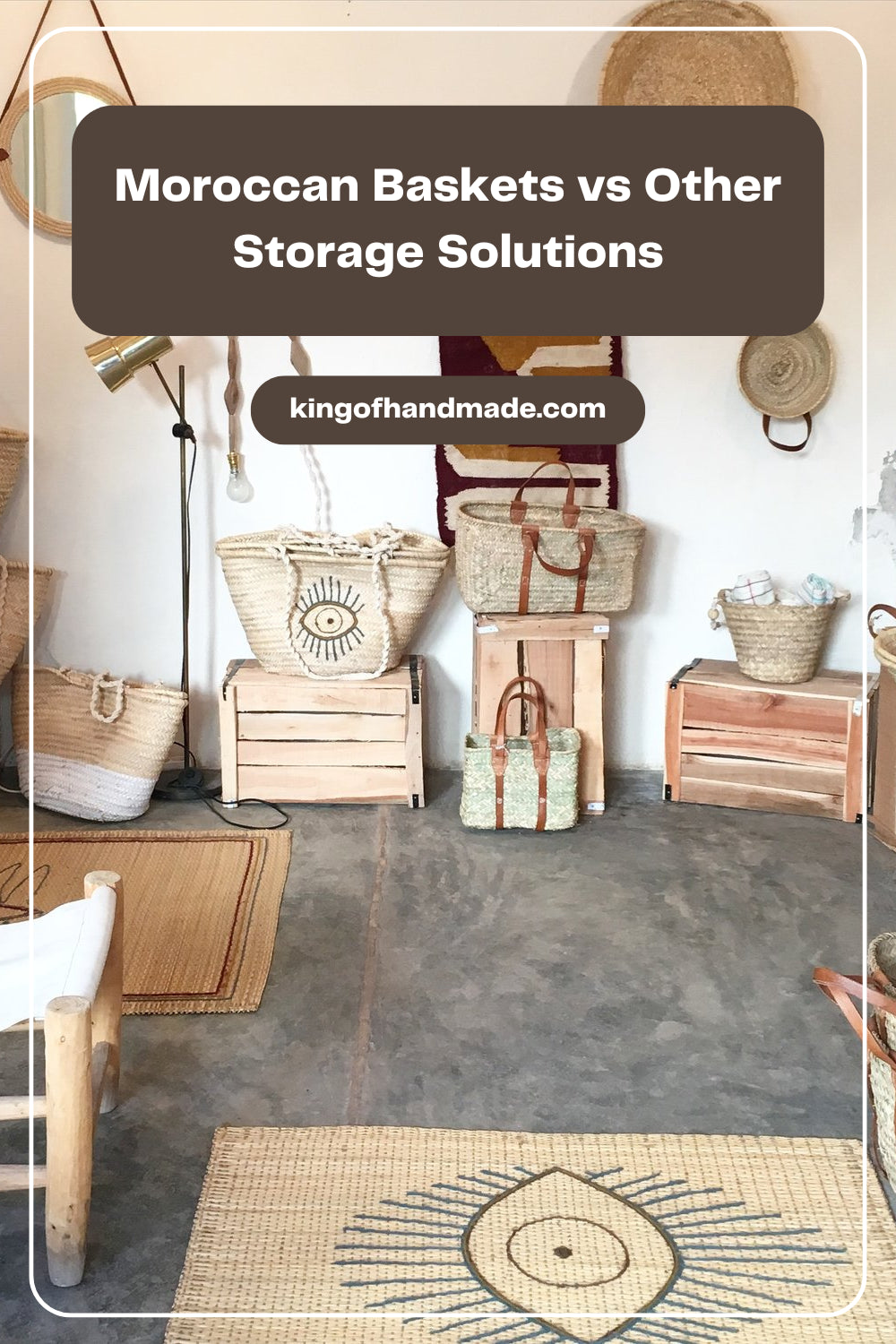 Moroccan Baskets vs Other Storage Solutions