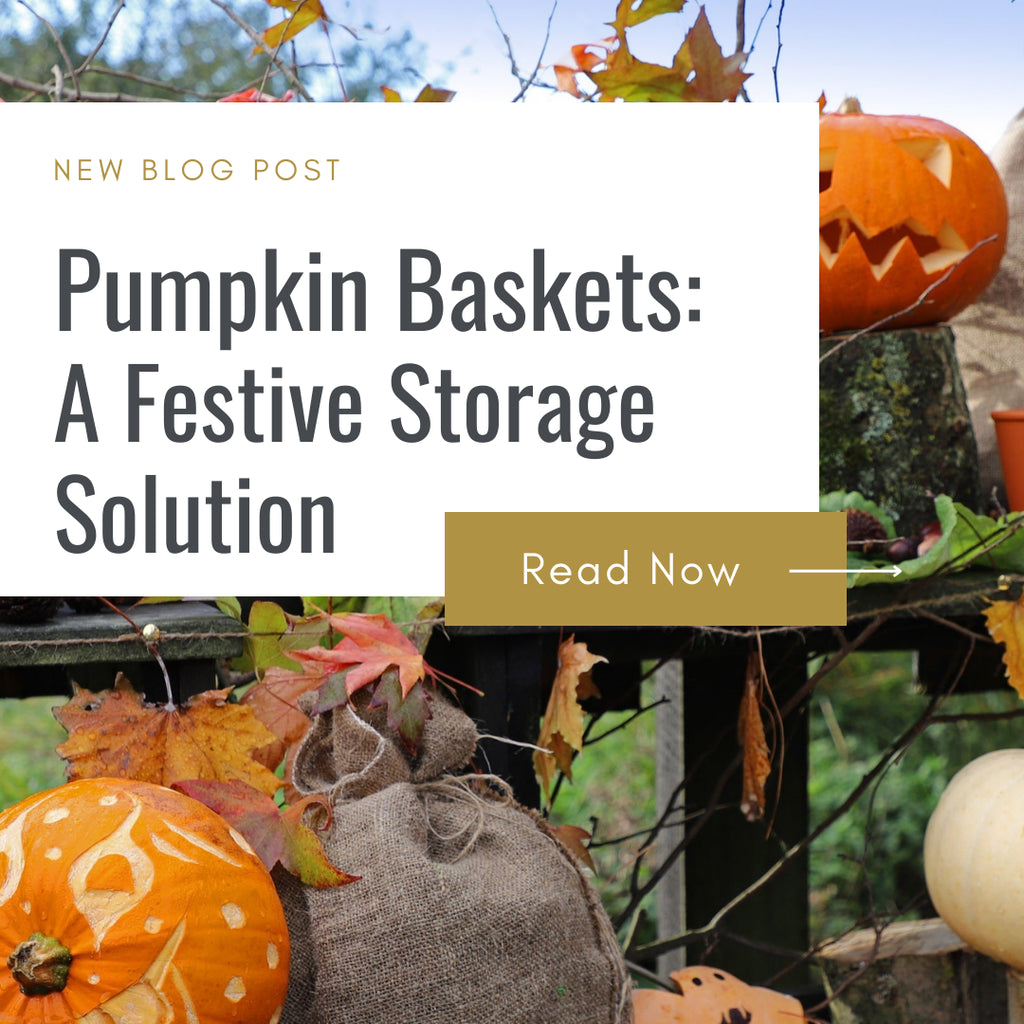 Pumpkin Baskets: A Festive Storage Solution