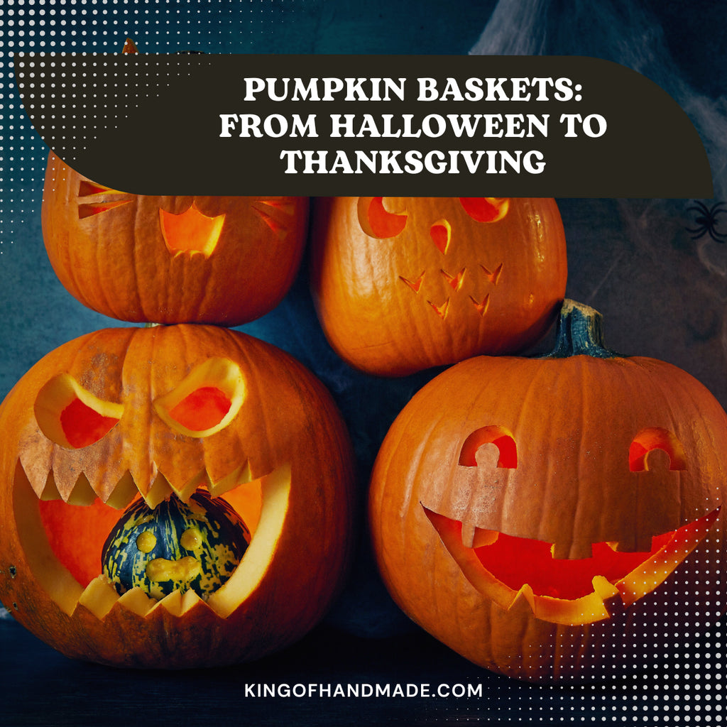 Pumpkin Baskets: From Halloween to Thanksgiving