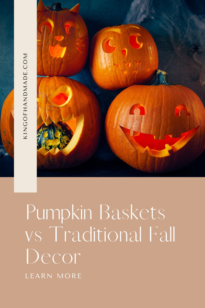Pumpkin Baskets vs Traditional Fall Decor