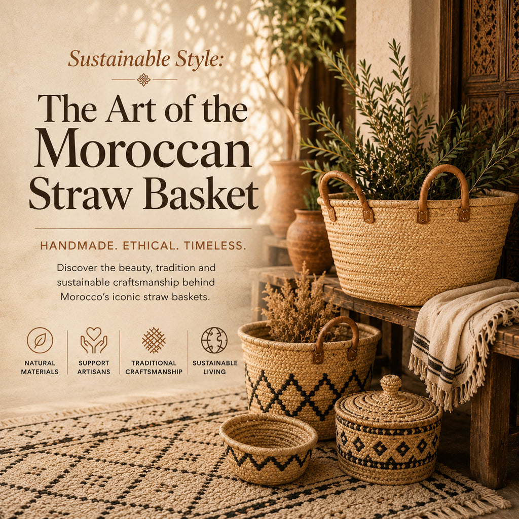 Sustainable Style: The Art of the Moroccan Straw Basket