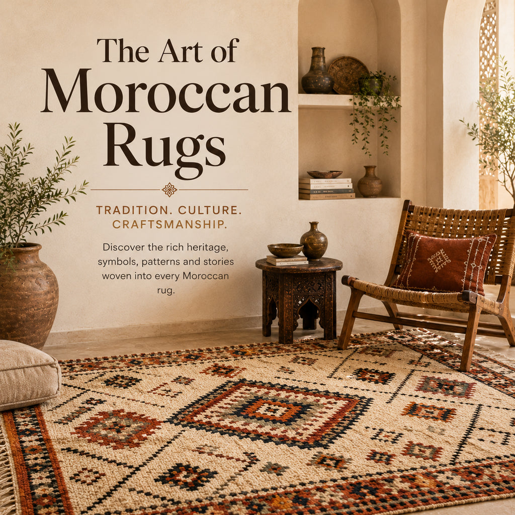 The Art of Moroccan Rugs: A Journey Through Craftsmanship, Culture & Timeless Design