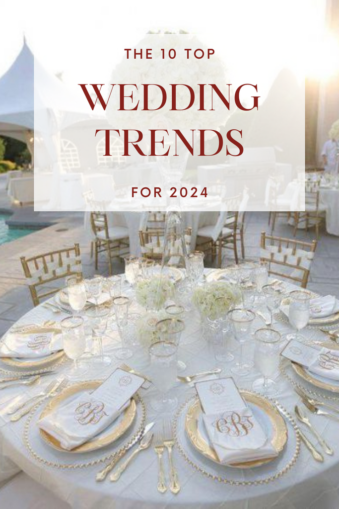 Top 10 Wedding Trends 2024