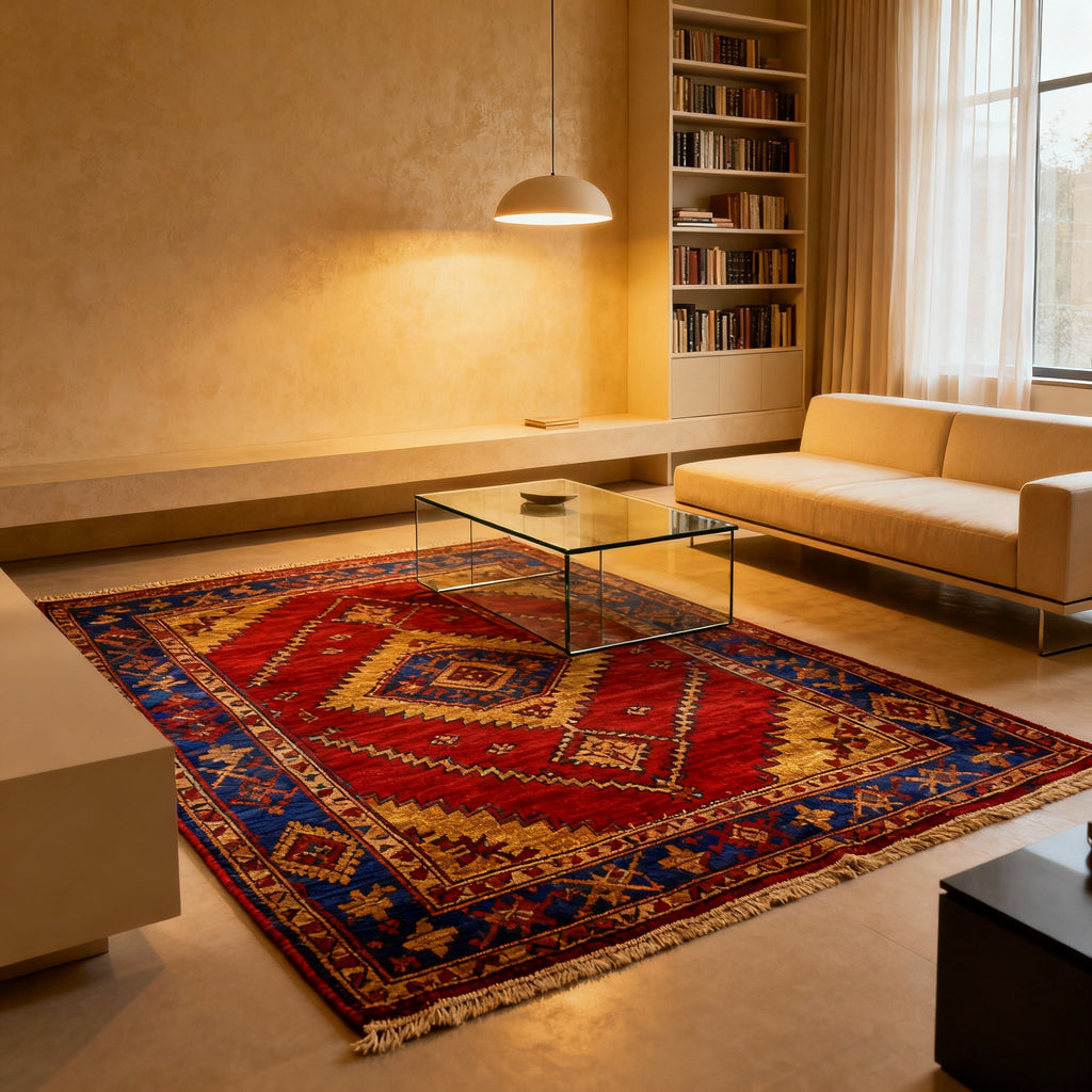 Why Interior Designers Love Mixing Vintage Kilim Rugs with Modern Furniture