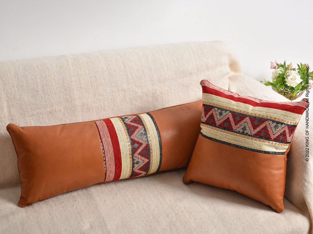The Beauty and Versatility of Moroccan Leather Pillows