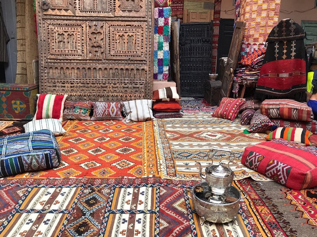 how are moroccan rugs made