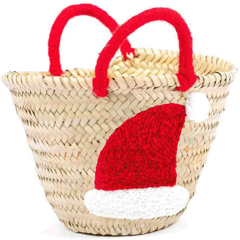 Santa's Straw Bag: Perfect Personalized Gift !