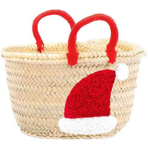 Santa's Straw Bag: Perfect Personalized Gift !