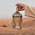 Hanging Moroccan Lantern - Brass Candle Holder (CL 1003)
