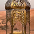 Hanging Moroccan Lantern - Brass Candle Holder (CL 1003)