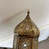 Antique Moroccan Brass Hanging Candle Lantern (CL 1005)