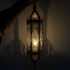 Antique Moroccan Brass Hanging Candle Lantern (CL 1005)