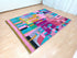 Artistic Colorful Moroccan Rug – Handmade Boho Wool Carpet - Shop Now