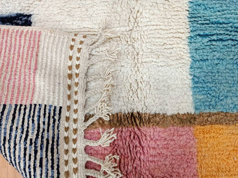Artistic Moroccan Berber Rug – Handmade Wool Carpet - Buy Now