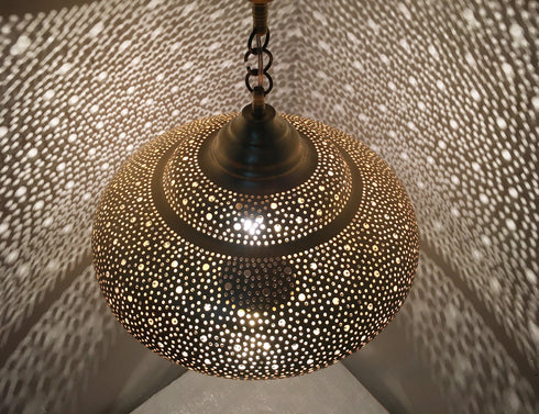 Authentic Moroccan Ceiling Pendant Light, Moroccan chandelier Lamp (PL 1011)