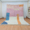 Authentic Moroccan Colorful Berber Rug - Handmade Beni Ourain