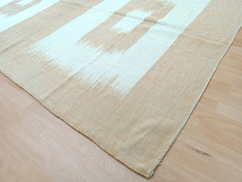 Authentic Handwoven Moroccan Wool Rug – Beni Ouarain Style