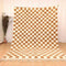 Authentic Moroccan Checkered Wool Rug – Beni Ouarain Design