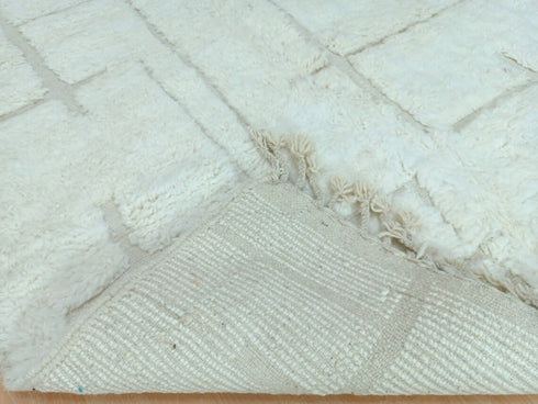 Beautiful Handmade Beni Ourain Moroccan Berber Wool Area Rug