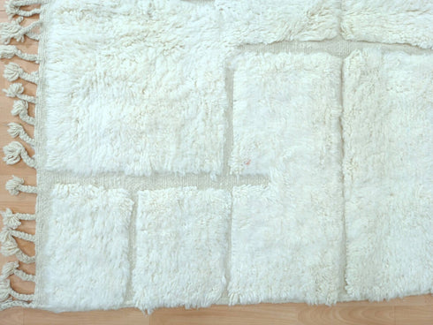 Beautiful Handmade Beni Ourain Moroccan Berber Wool Area Rug