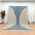 Beige & Blue Moroccan Handwoven Rug – Custom Flat Kilim Design