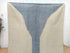 Beige & Blue Moroccan Handwoven Rug – Custom Flat Kilim Design