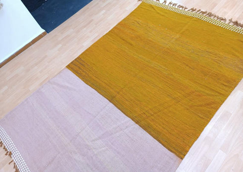 Beni Ouarain Kilim Rug - Handwoven Moroccan Wool Carpet