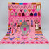 Berber Pink Moroccan Wool Rug – Handmade Moroccan Rug