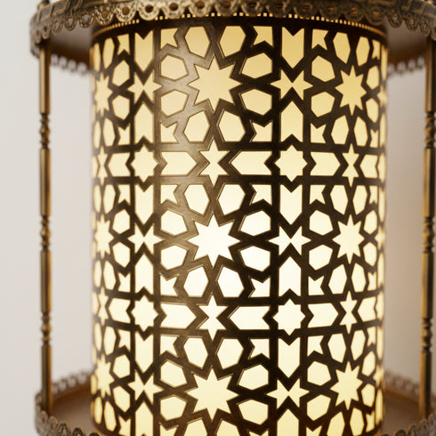 Handcrafted Moroccan Lantern - Authentic Hanging Lamp