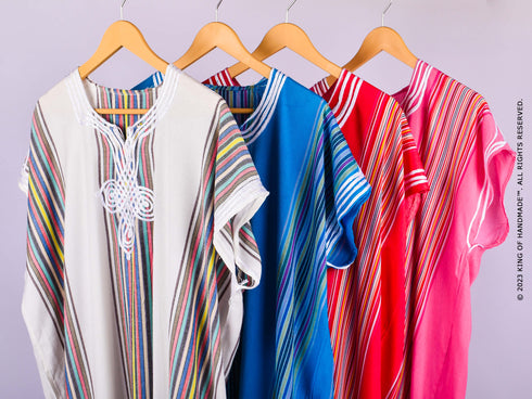Bridesmaids Robes - Moroccan Kaftan Dress For Party And Wedding