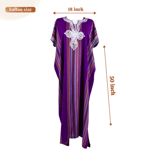 Bridesmaids Robes - Moroccan Kaftan Dress For Party And Wedding