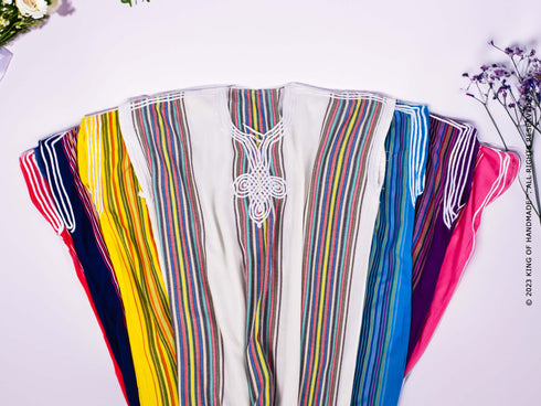 Bridesmaids Robes - Moroccan Kaftan Dress For Party And Wedding