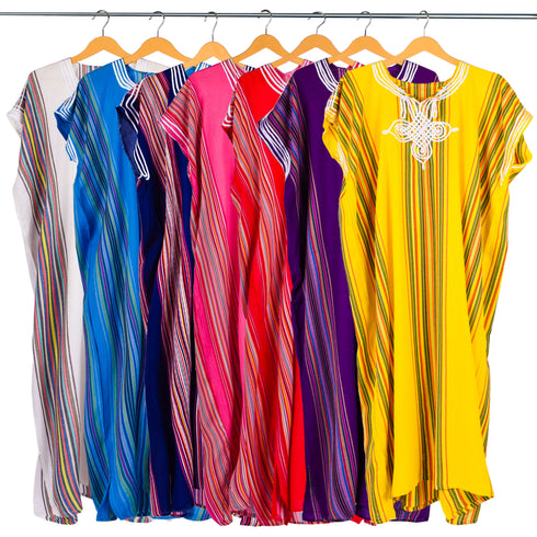 Bridesmaids Robes - Moroccan Kaftan Dress For Party And Wedding