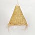 Boho chandelier - Esparto Lampshade Suspension