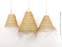 Boho Chic Lampshade Suspension - Esparto Pendant Light