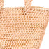 Boho Open-Weave Straw Basket - Full Raffia Detailing & Straw Handles