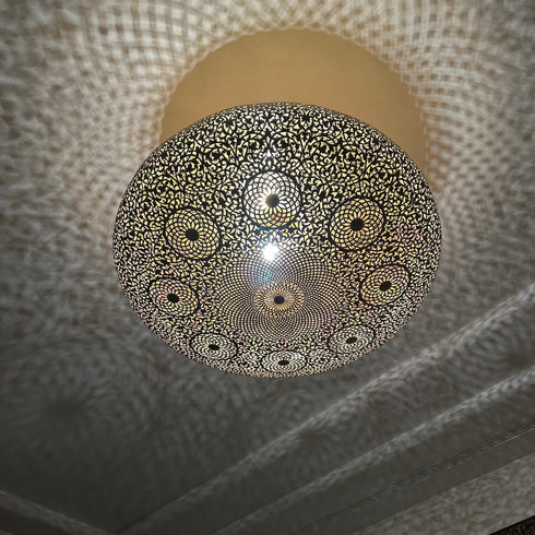 Brass ceiling lamp, Copper hanging lamp, Pendant light (PL 1016)