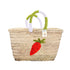 CARROT Personalized Straw Basket - Handcrafted & Customizable
