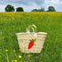 CARROT Personalized Straw Basket - Handcrafted & Customizable