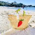 CARROT Personalized Straw Basket - Handcrafted & Customizable
