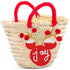 Santa's Straw Bag: Perfect Personalized Gift !